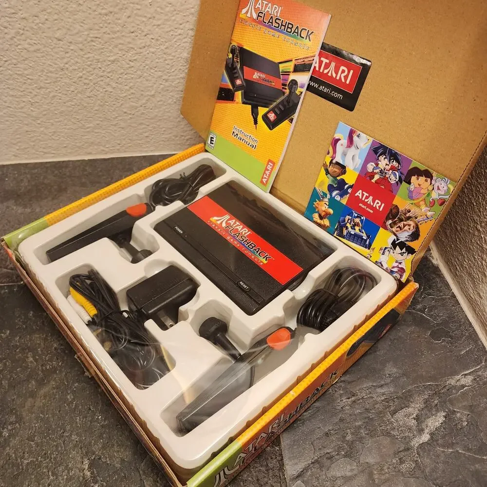 Atari Flashback Classic Game Console w/ 20 Built in Games (CIB) - Atari